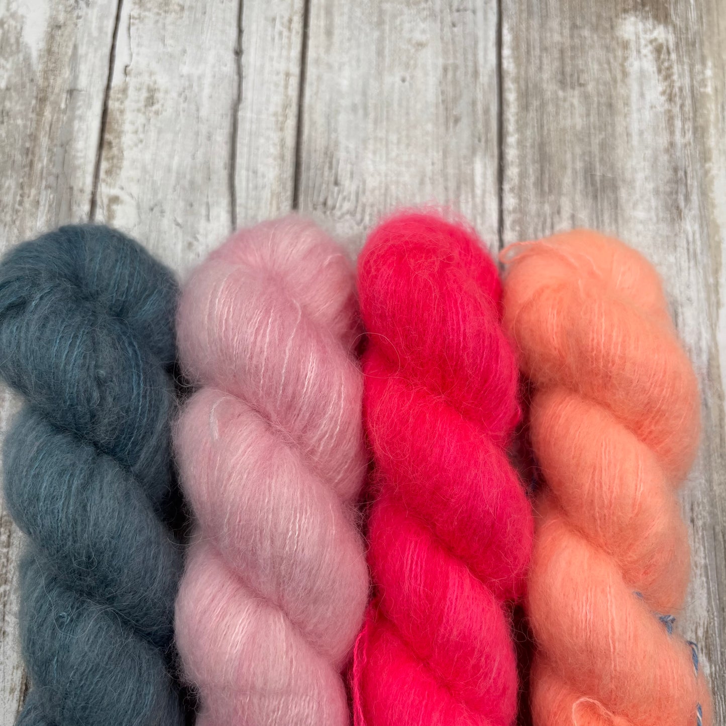 Steel, Ballerina, Electric Watermelon, Cantaloupe 4 Pack