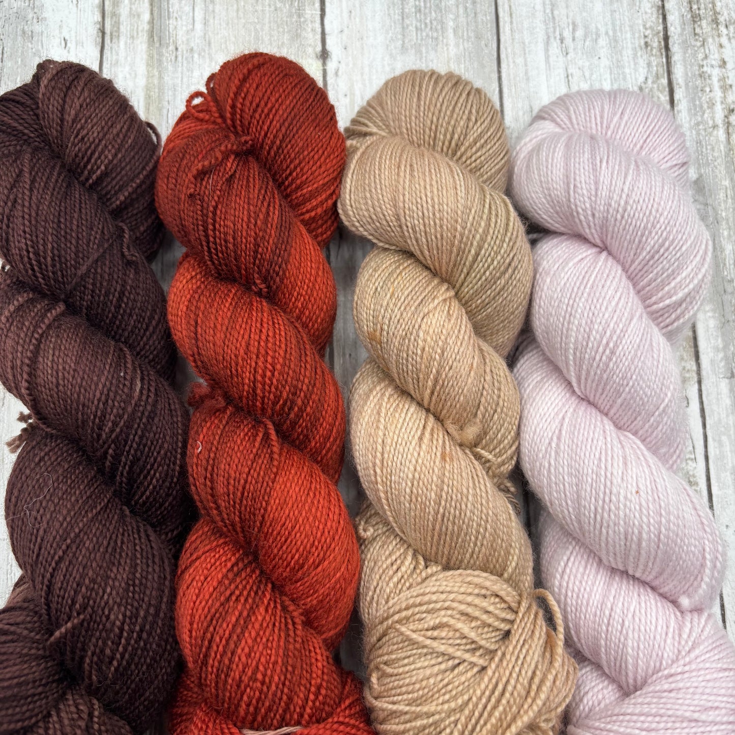 Lavender, Chocolate, Terracotta, Sand 4 Pack