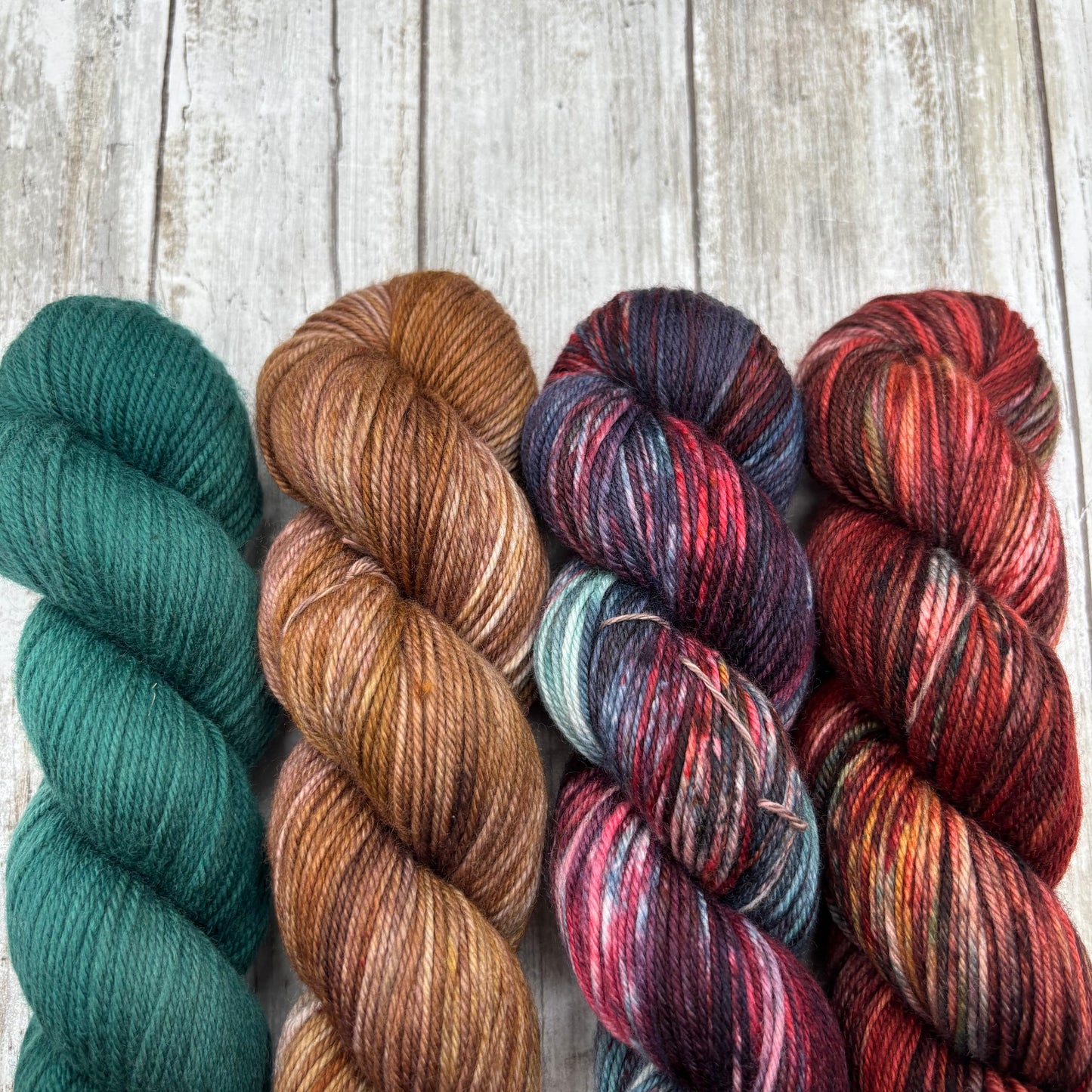 Dk Evergreen, Truffle, Tartan, Saint Nic 4 Pack