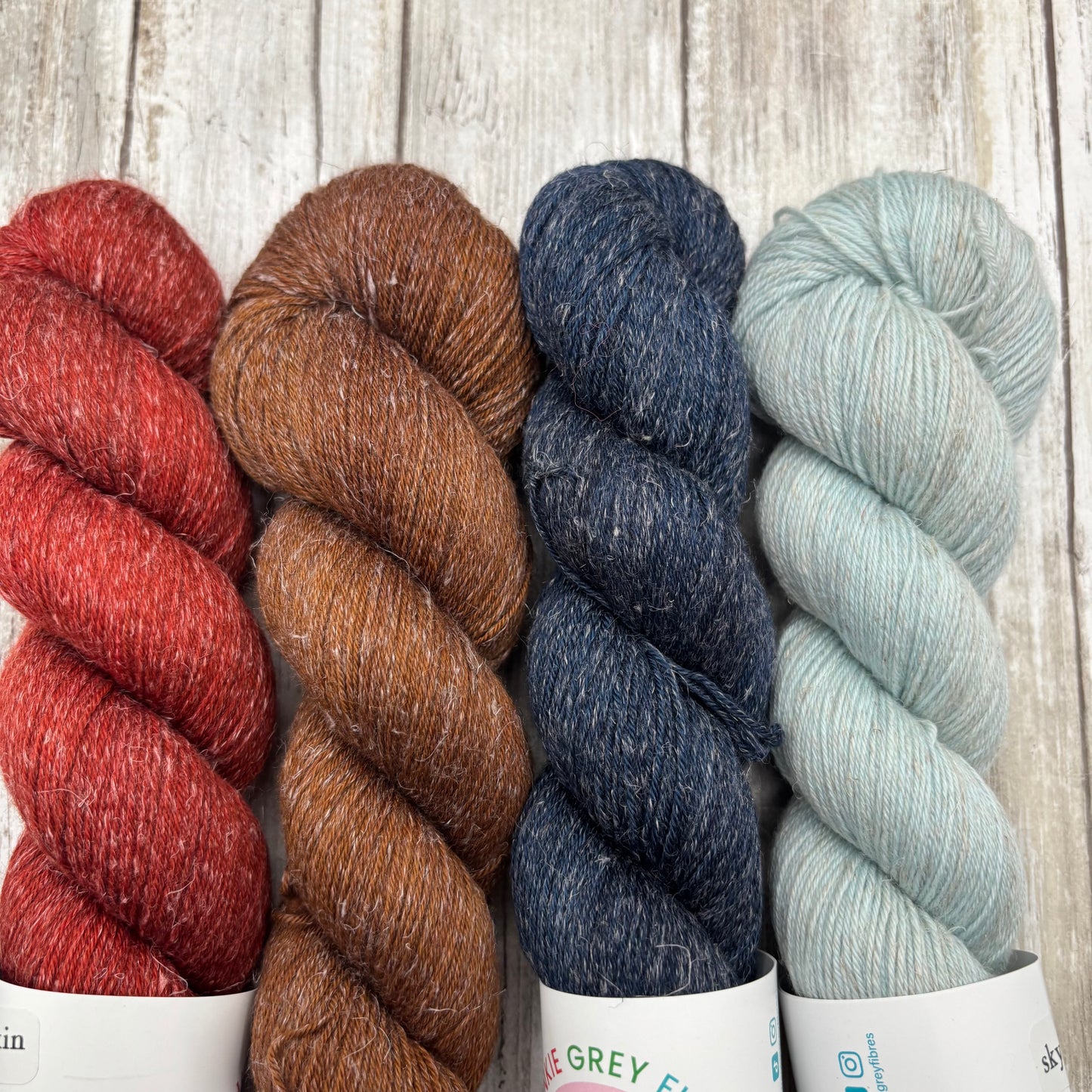 Pumpkin, Pecan, Midnight, SkyHigh 4 Pack