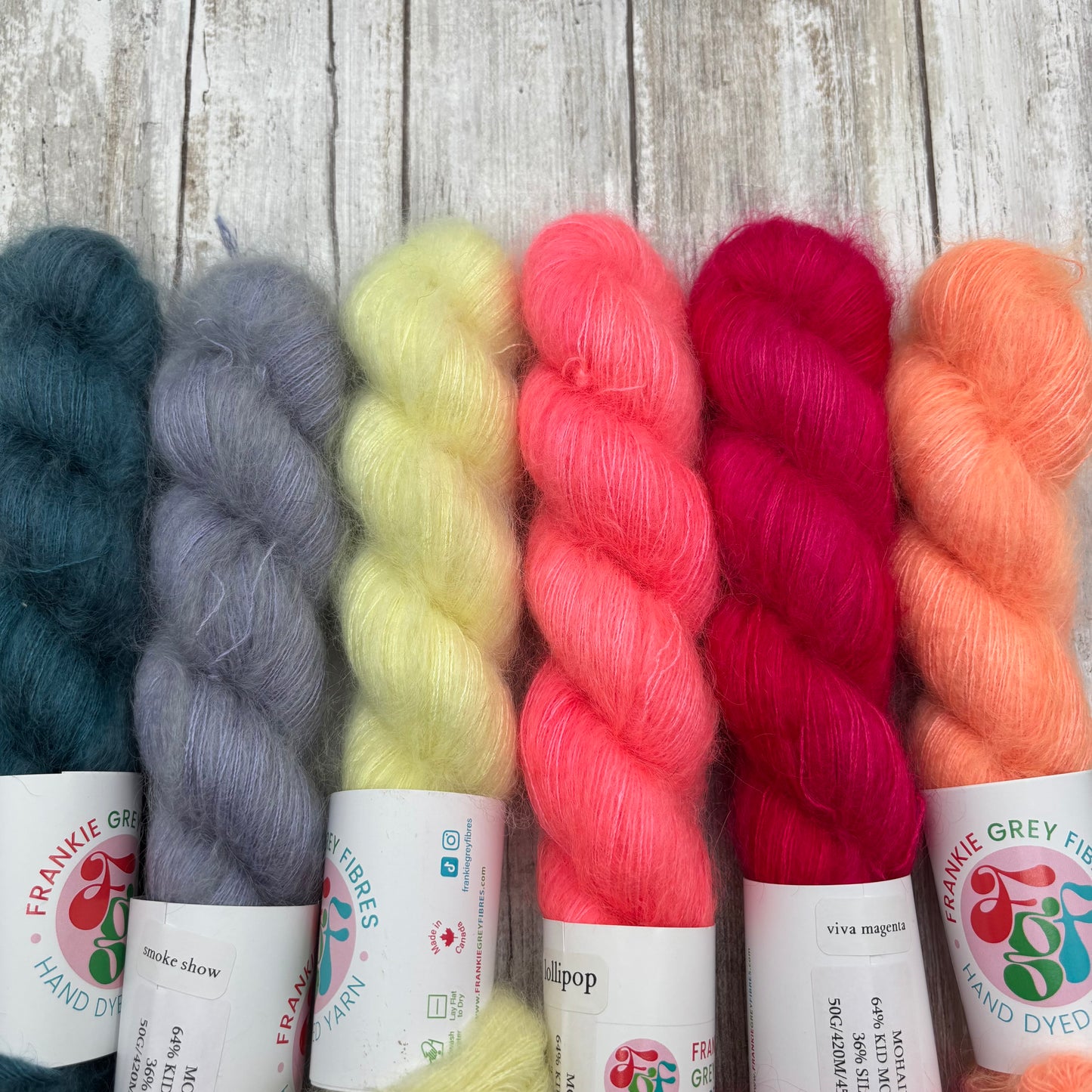 Slate, Smokeshow, Hello Yellow, Lollipop, Magenta, Cantaloupe 6 Pack