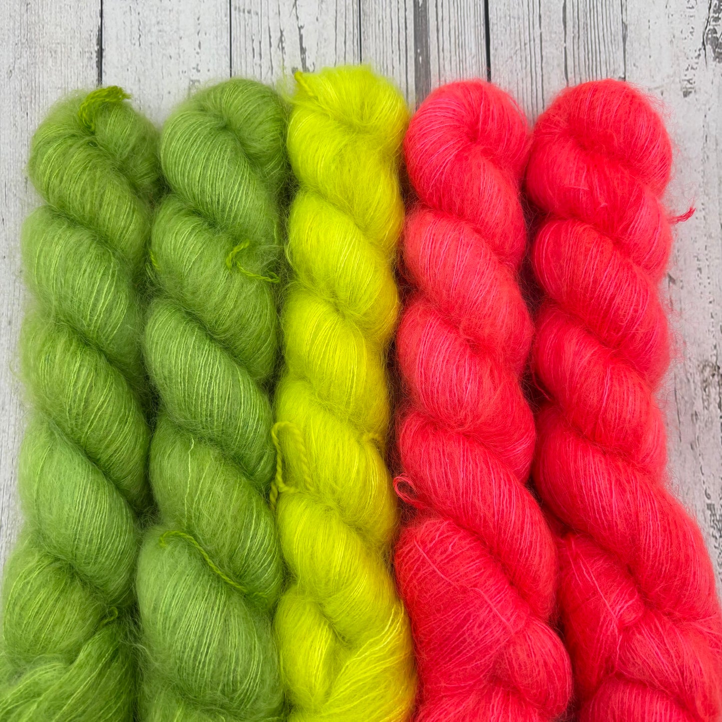 Mohair 5 Packs Yarn Set