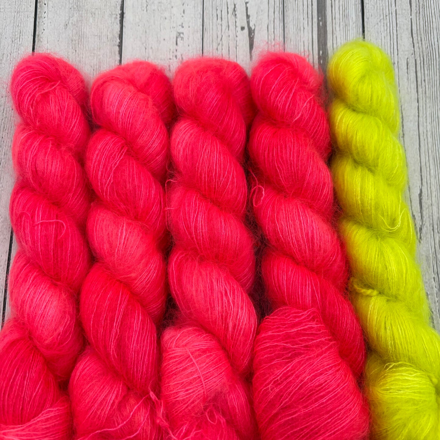 Mohair 5 Packs Yarn Set