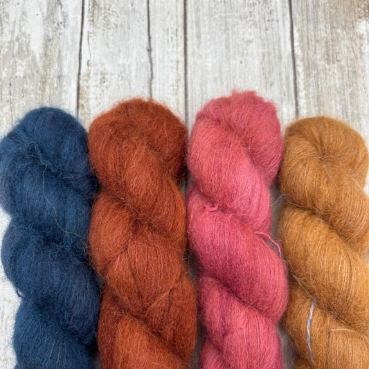 Midnight, Mahogany, Rosewood, Chestnut 4 Pack