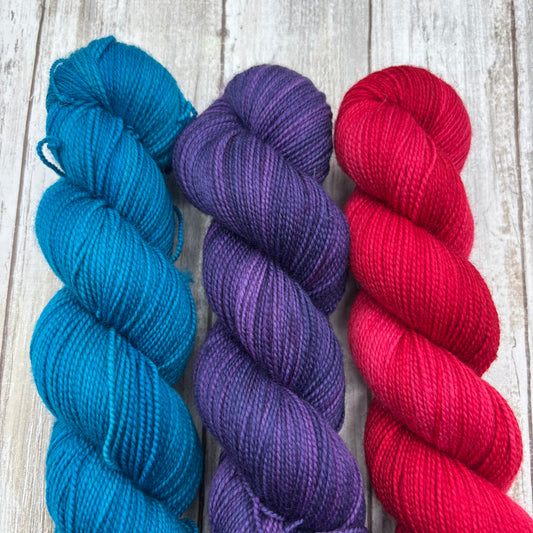 OOAK Blue, Purple, Red 3 Pack