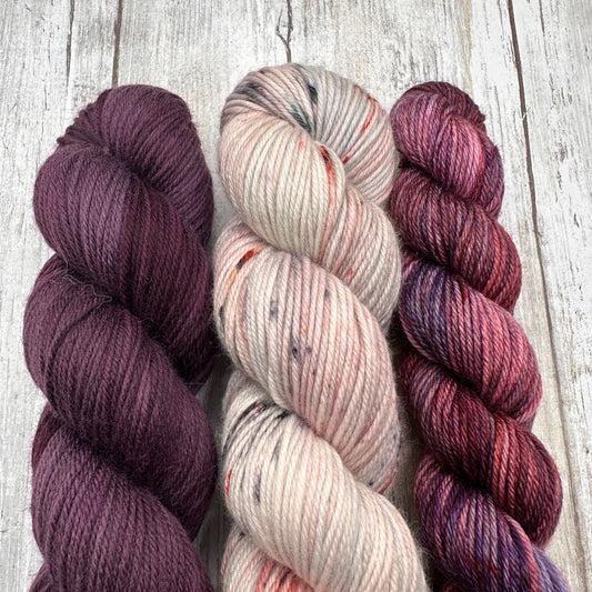 Black Cherry, Speckle, 50g 3 Pack