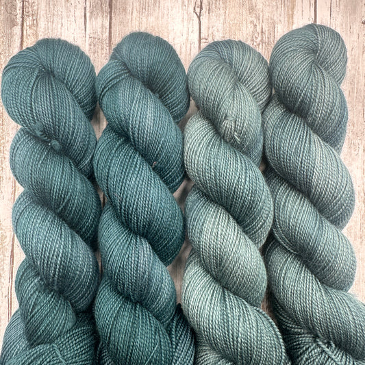 50g Twin | Eucalyptus + Dark Green 4 Pack