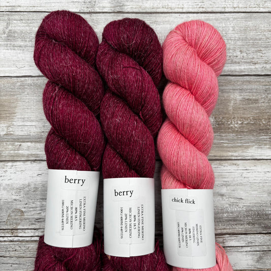 Linen | Berry + Chick Flick 3 Pack