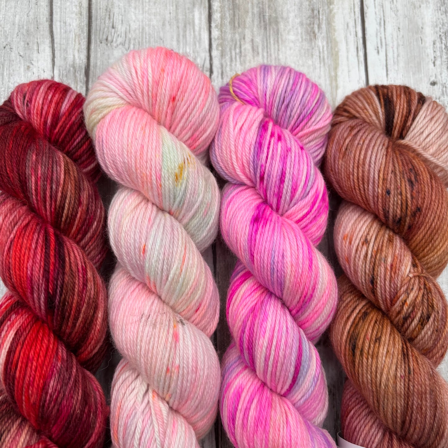 Antique Copper, Neon Crush, Peach Fizz, All the Love 4 Pack