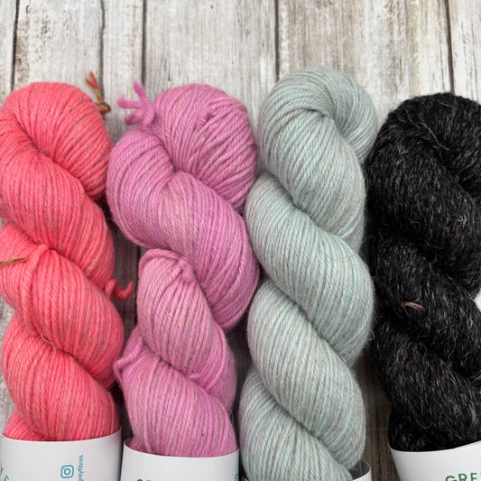 Lollipop, Mayflowers, Sky High, Onyx 4 Pack