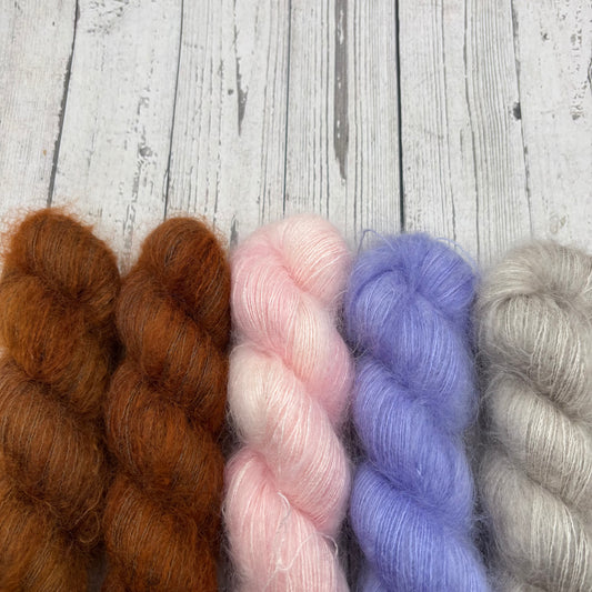 Gingerbread, Blush, Lavender Haze, Stone 5 Pack