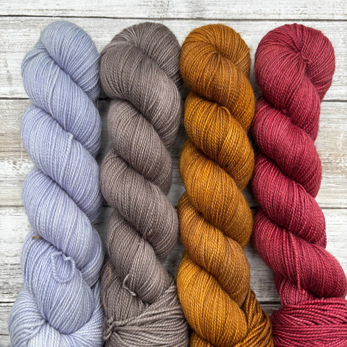 Fingering | Lilac, Taupe, Chestnut, Rosewood 4 Pack