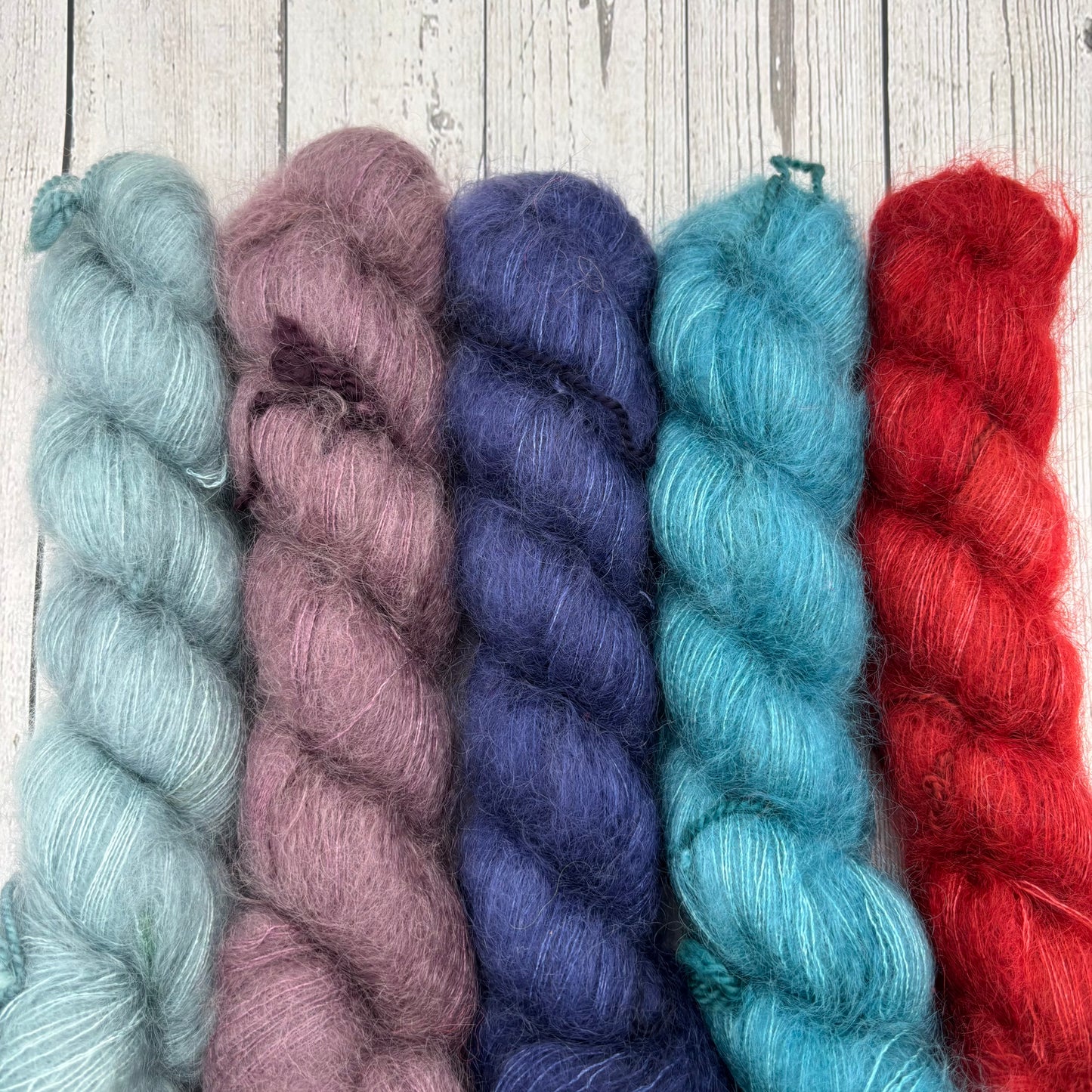 Mohair 5 Packs Yarn Set