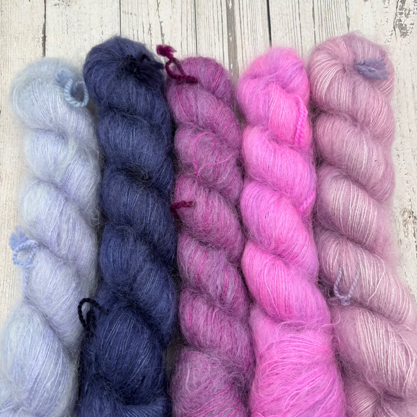 Mohair 5 Packs Yarn Set