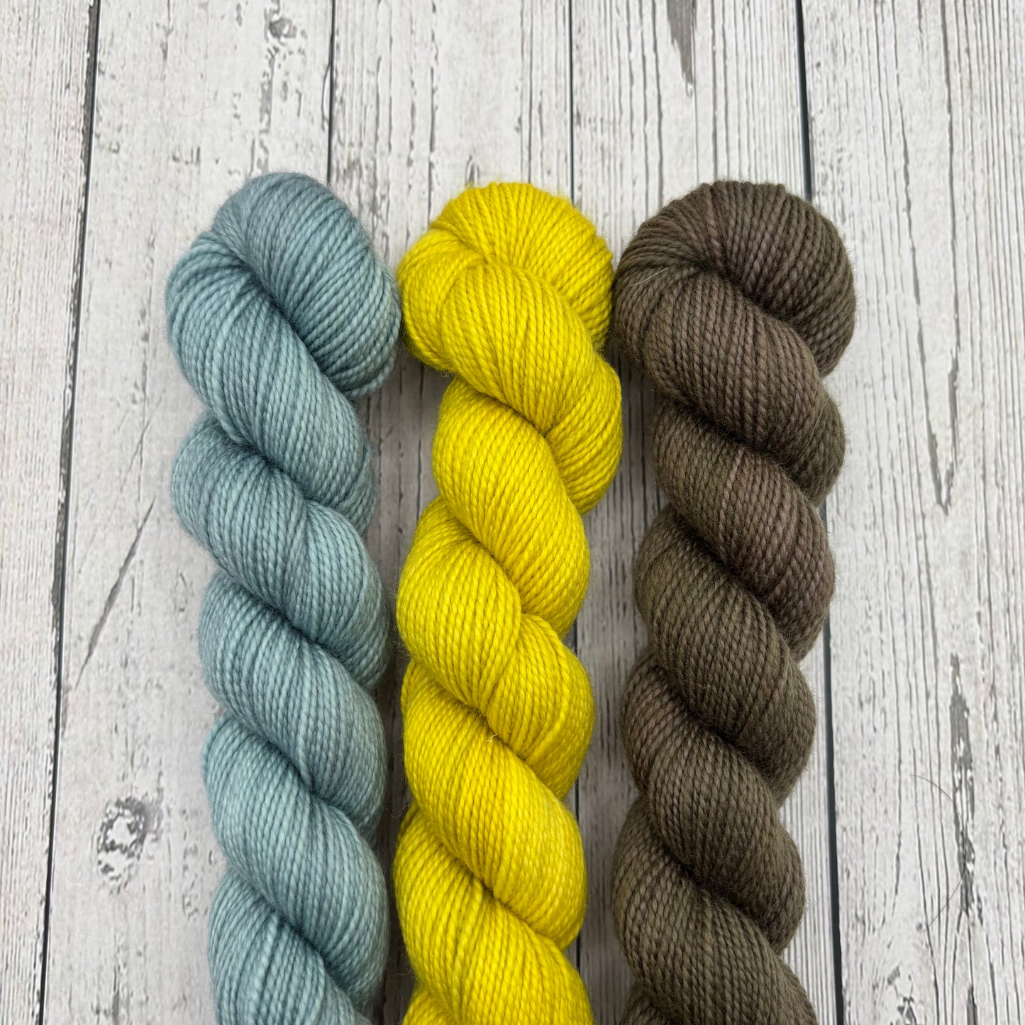 Citron, Taupe, Cape Cod Blue Set