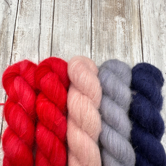 On the Vine, Ballet Slipper, Smoke Show, Indigo 5 Pack