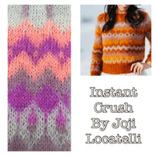 Load image into Gallery viewer, Instant Crush Sweater Kit l Neon Coral May Flower Parchment Lucky Lavender
